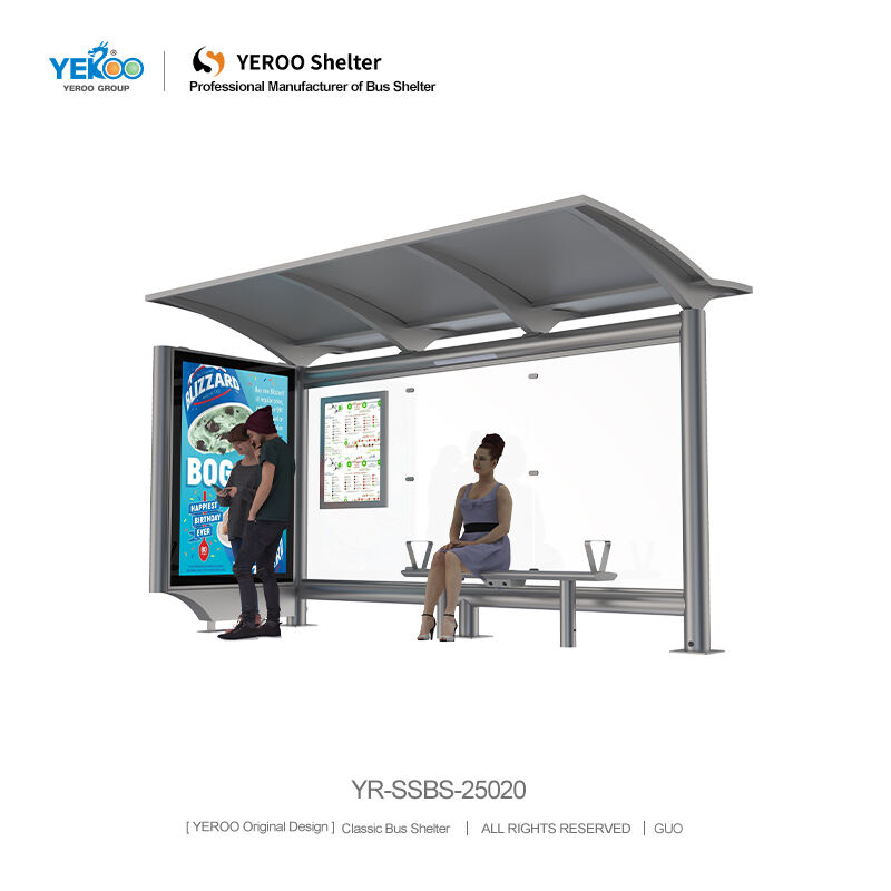 Outdoor Bus Shelter- YR-SSBS-25020