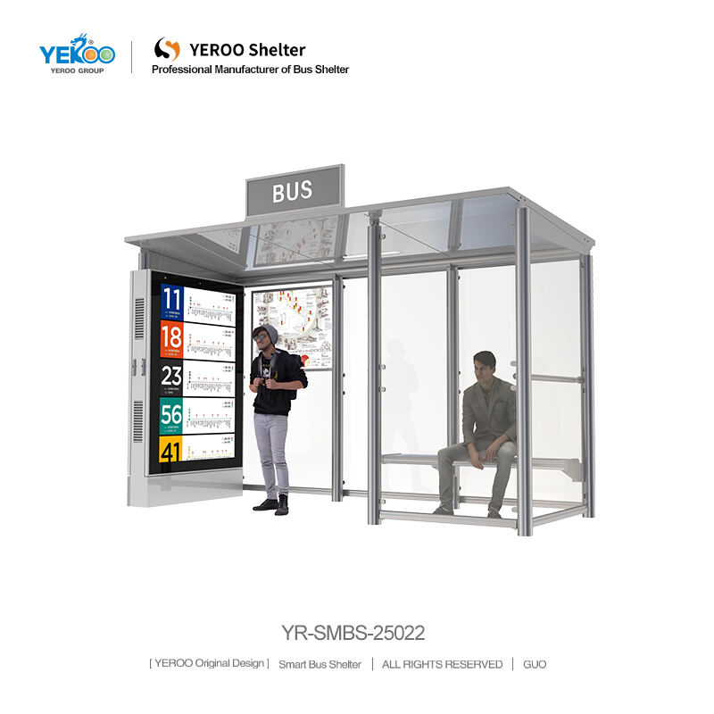 Outdoor Bus Shelter- YR-SMBS-25022