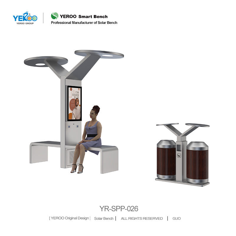 Solar Powered Benches- YR-SPP-026