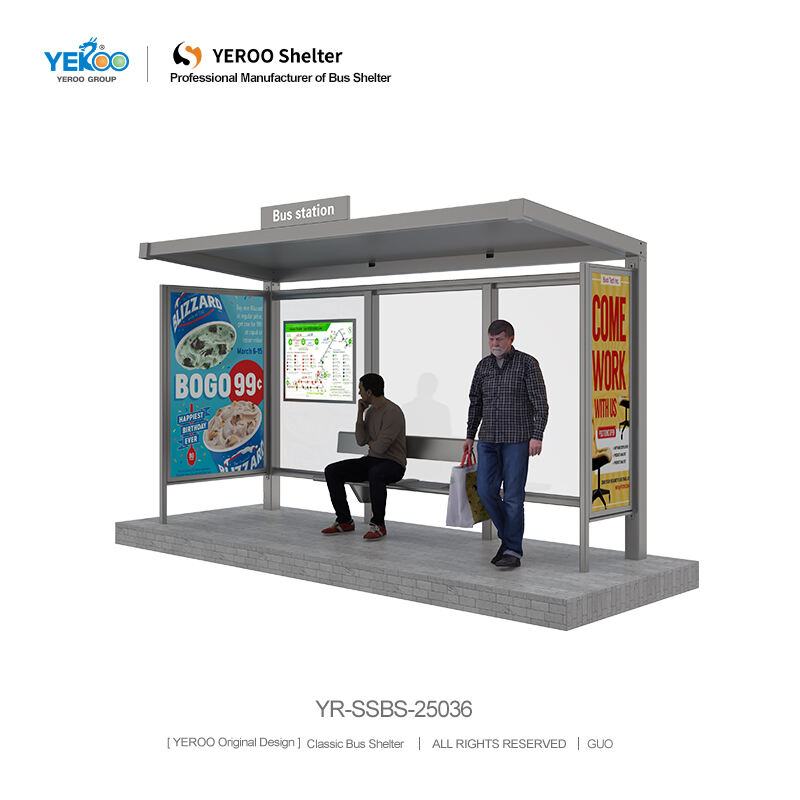 Bus Shelter Supplier- YR-SSBS-25036