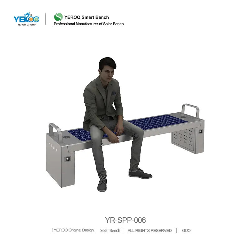 Enhance Urban Spaces with Smart Charging Benches