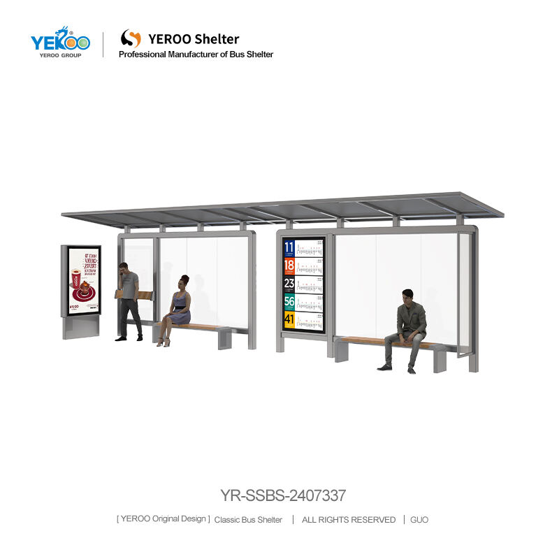 Metal Solar Bus Shelter- YR-SSBS-2407337