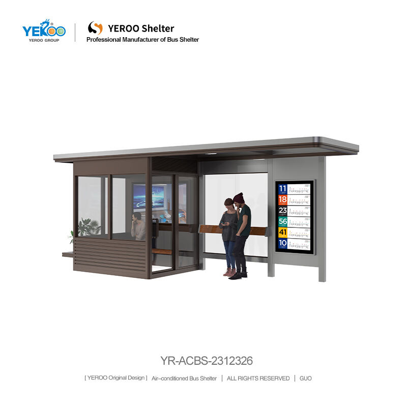 Transit Bus Shelter- YR-ACBS-2312326