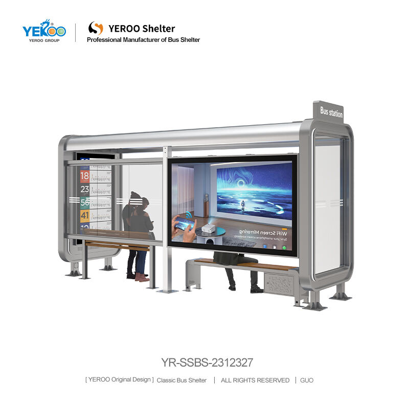 Modular Steel Bus Shelter- YR-SSBS-2312327