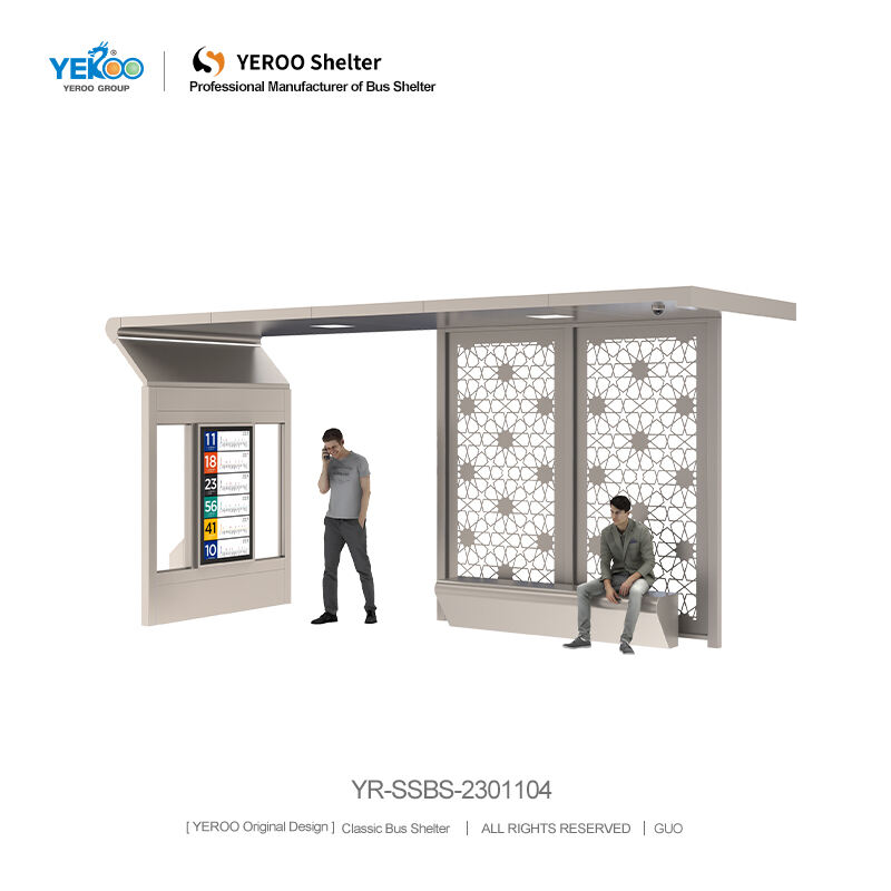Smart Bus Stop with Display- YR-SSBS-2301104