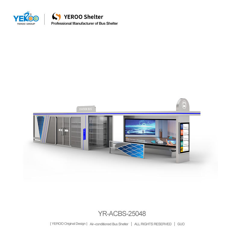 Bus shelters with Air Conditioning- YR-ACBS-25048
