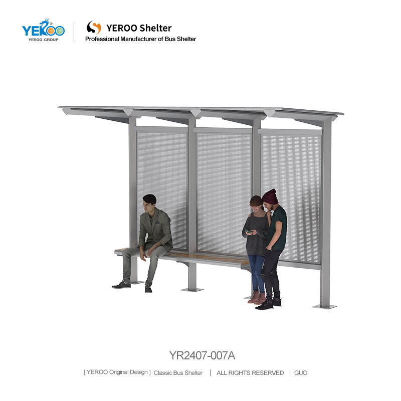Custom Bus Stop Shelter- YR2407-007A