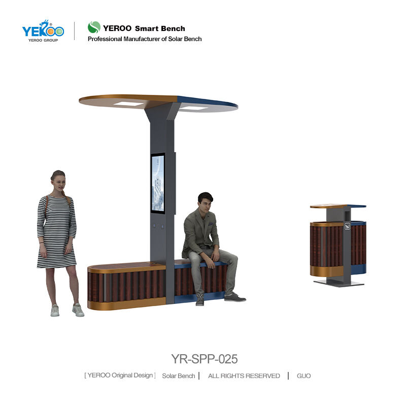 Smart Solar Bench Supplier- YR-SPP-025