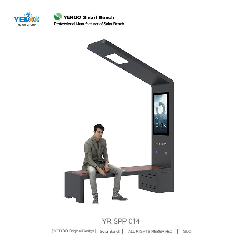 Modern Solar Bench Furniture- YR-SPP-014