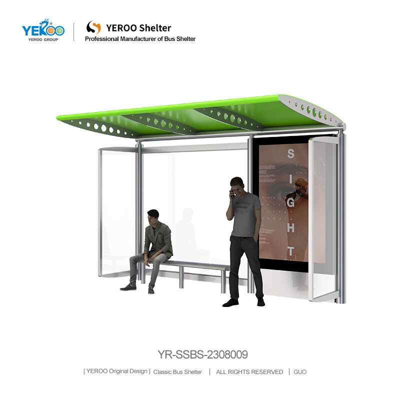 Bus Stop Shelter with Mupi- YR-SSBS-2308009