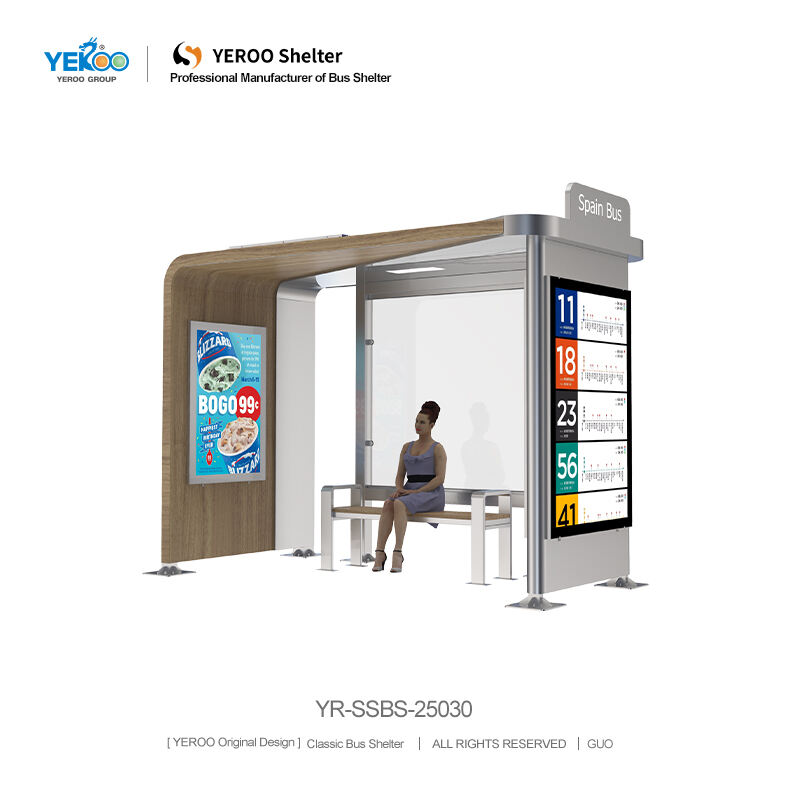 Easy Assemble Bus Shelter- YR-SSBS-25030
