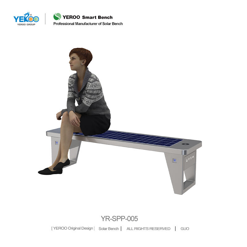 Smart Solar Powered Bench- YR-SPP-005
