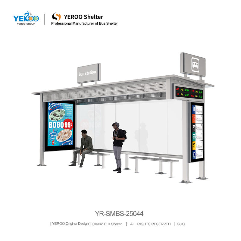Smart City Bus Shelter- YR-SMBS-25044