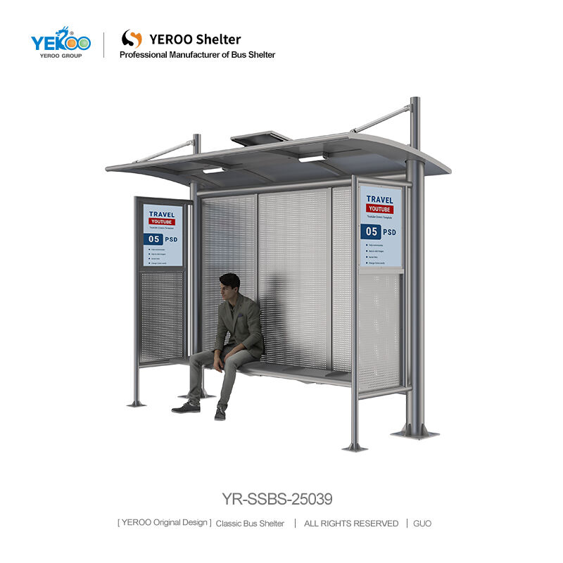 Solar Bus Shelter Station- YR-SSBS-25039