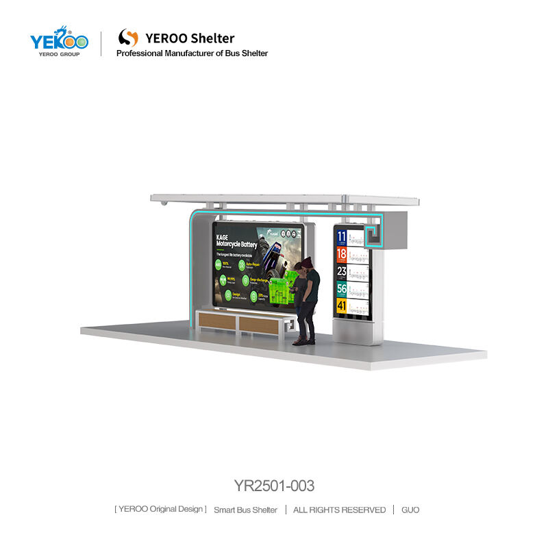 Smart Bus Stop Shelter- YR2501-003