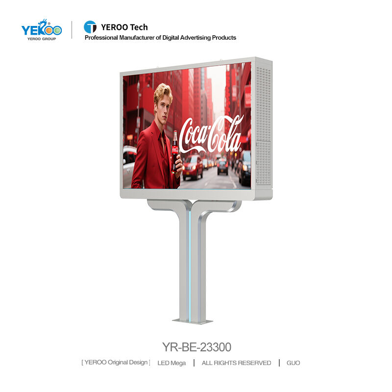 LED Mega YR-BE-23300-V: 8640×4800mm High-Brightness Outdoor Billboard ...