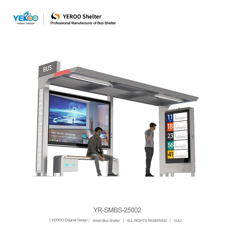 Advertising Bus Shelter- YR-SMBS-25002