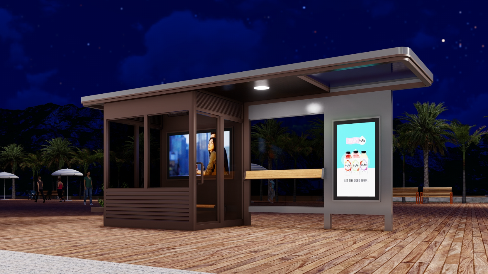 Smart Bus Stops: Transforming Urban Mobility with Real-Time Data and Sustainable Tech
