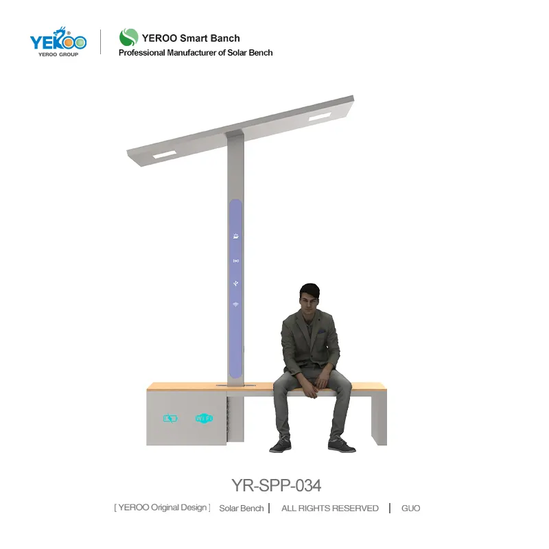 Smart Solar Bench – Revolutionizing Urban Furniture