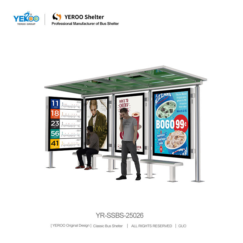 Metal Bus Shelter- YR-SSBS-25026