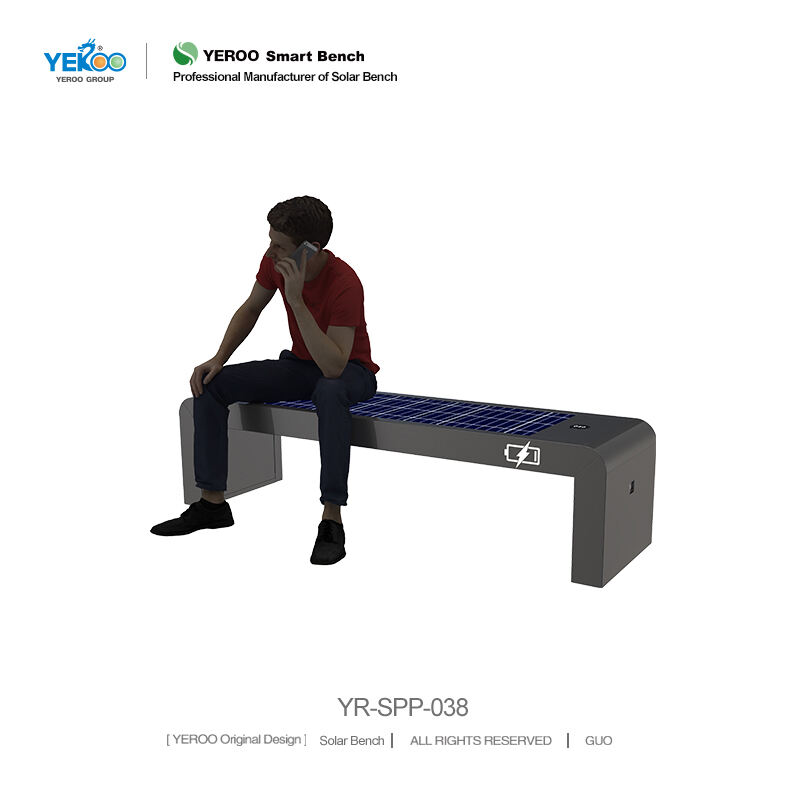 Public Solar Bench- YR-SPP-038