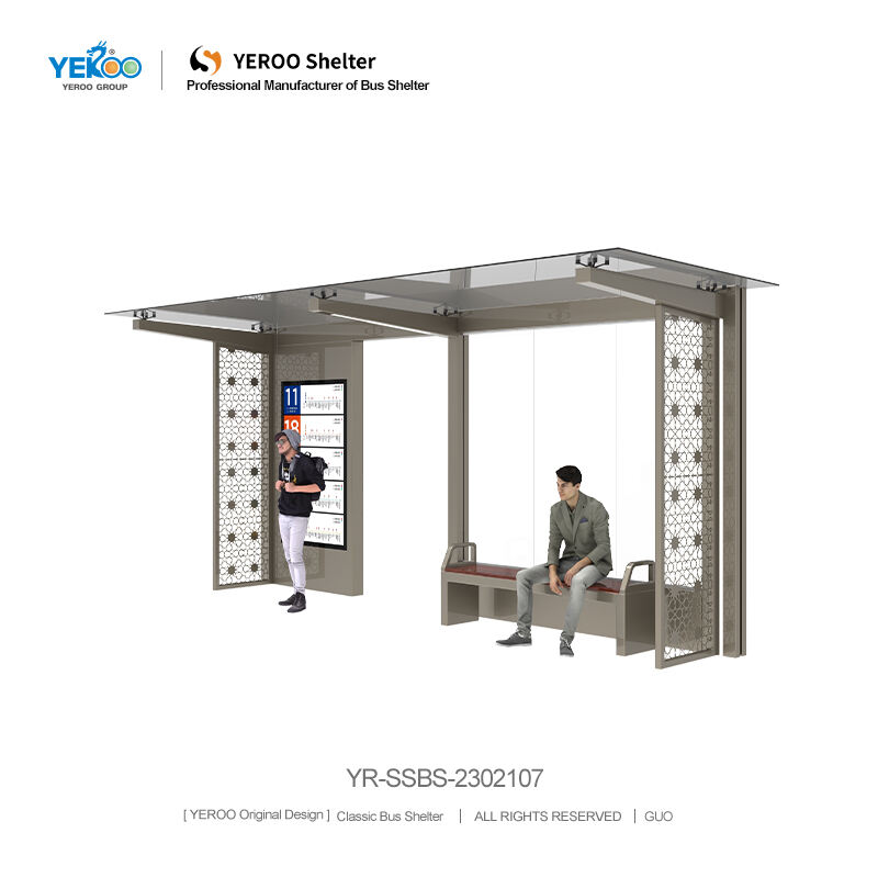 Premium Bus Shelter Designs- YR-SSBS-2302107