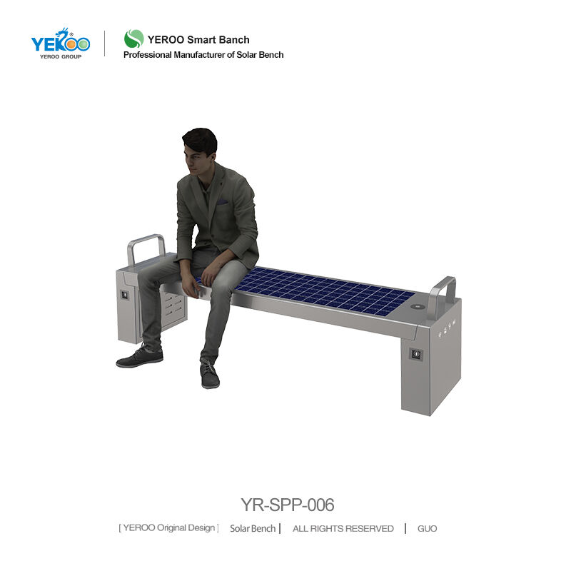 Outdoor Solar Seating Solutions by YEROO GROUP