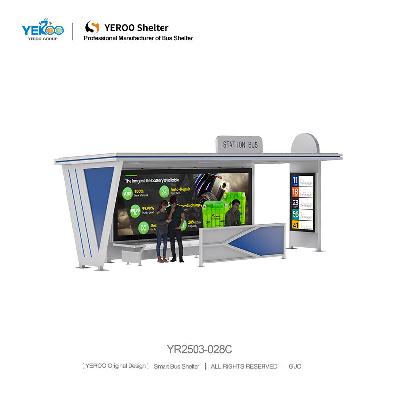 Bus Stop and Shelter- YR2503-028C
