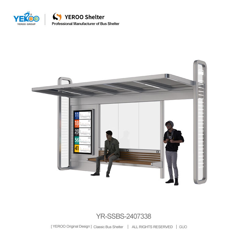 Solar Powered Bus Shelter- YR-SSBS-2407338