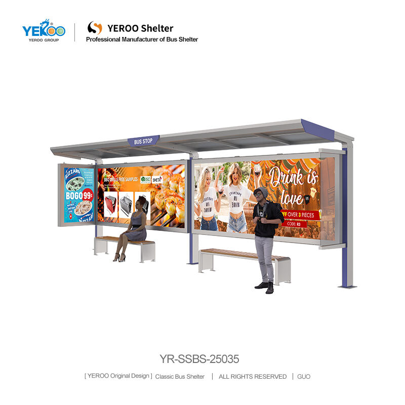 Bus Shelter Manufacturer- YR-SSBS-25035