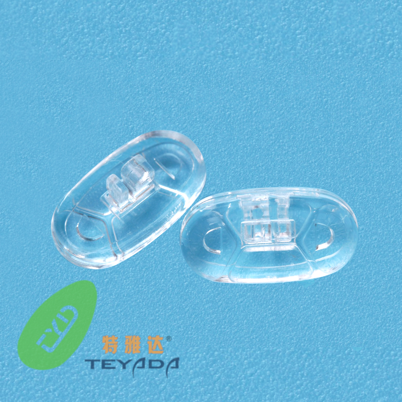 G-285-1 Oval 12.9mm Screw & Clip Dual Function Nose Pad