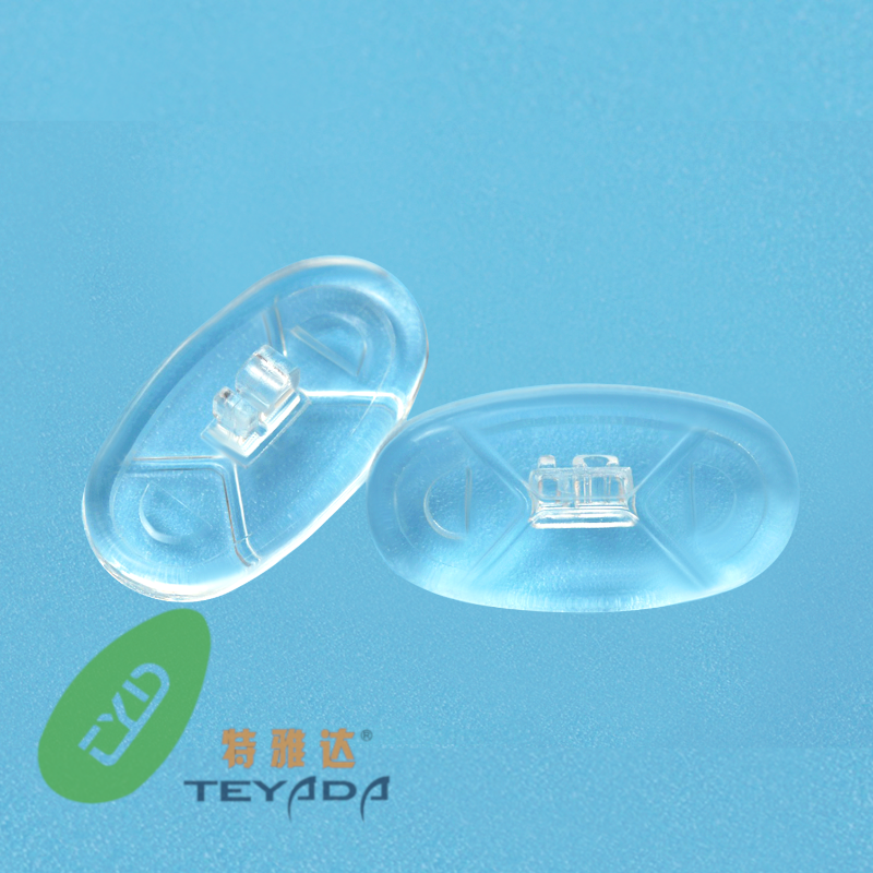G-286-1 Oval 16.7mm Screw & Clip Dual Function Nose Pad