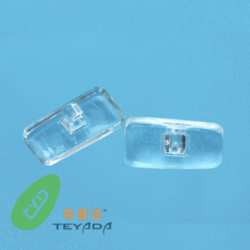 PH-14 Rectangle 10mm Screw/Clip-On Nose Pad