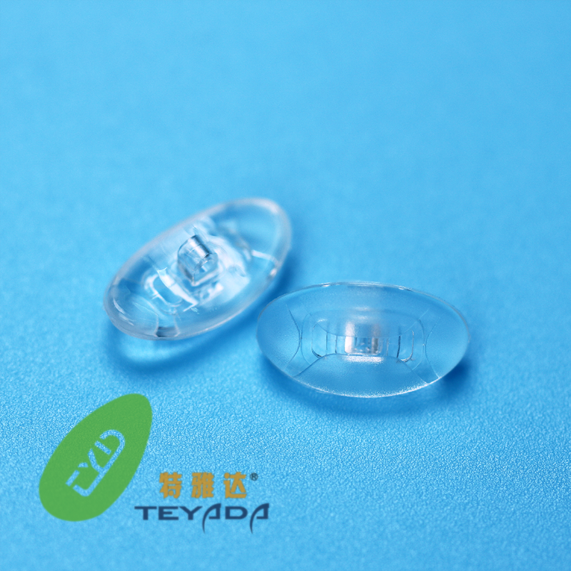 G-654 Ovalada de 13,5 mm, almohadilla nasal de sujeción por tornillo/clip