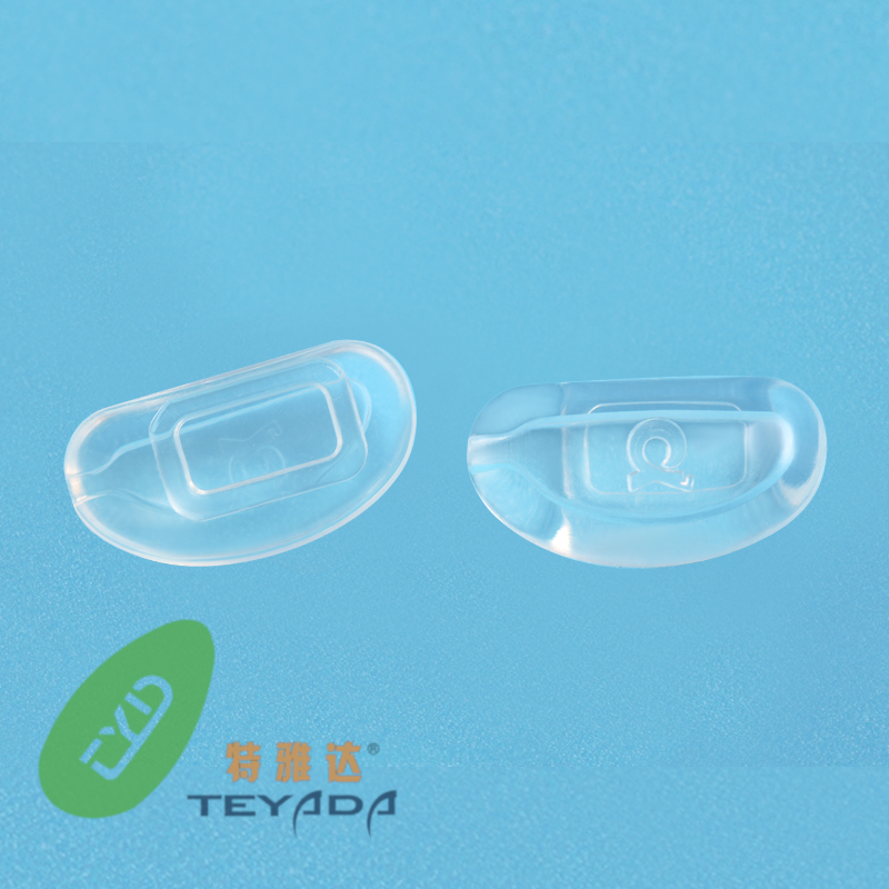 G-409 Air-Cushion D-Shape 12.1mm Button-UP Nose Pad