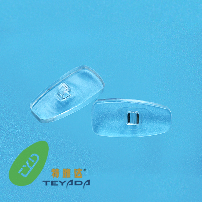 T-153 Rectangle Screw/Clip-On Nose Pad