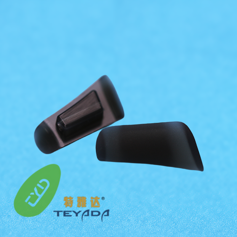 JT-1023 Almohadilla nasal en forma de D con botón hacia arriba