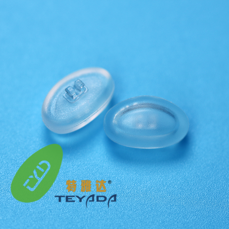 Almohadilla nasal D-forma para aire-vacío con rosca o clip Q-29