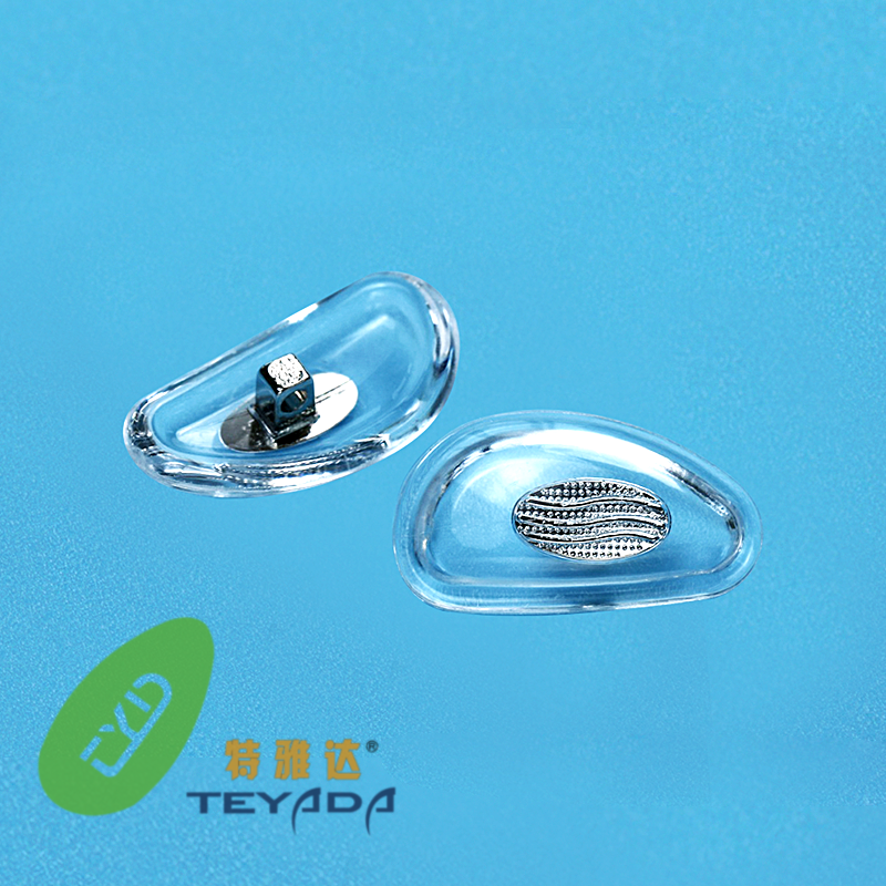 PH-304 D-Shape Screw/Clip-On Nose Pad