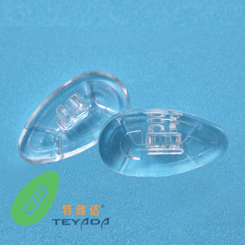 G-402-1 Tear Drop 14.7mm Screw & Clip Dual Function Nose Pad