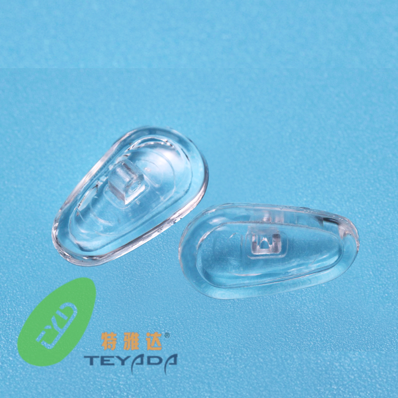 Q-05 Air-Vacuum Tear Drop 12.7mm Screw/Clip-ON Nose Pad