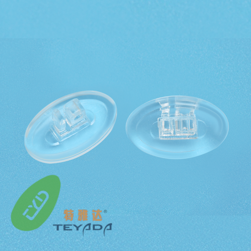 G-403 Oval 10.7mm Screw & Clip Dual Function Nose Pad