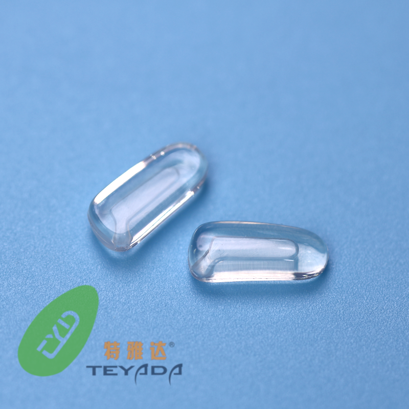 Podkładka nosowa G-505 w kształcie litery D, 12,8 mm, typu push-in