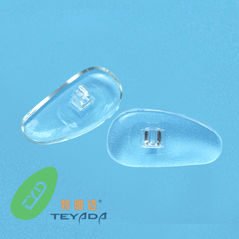 PH-80 D-Shape 14.8mm Screw/Clip-On Nose Pad