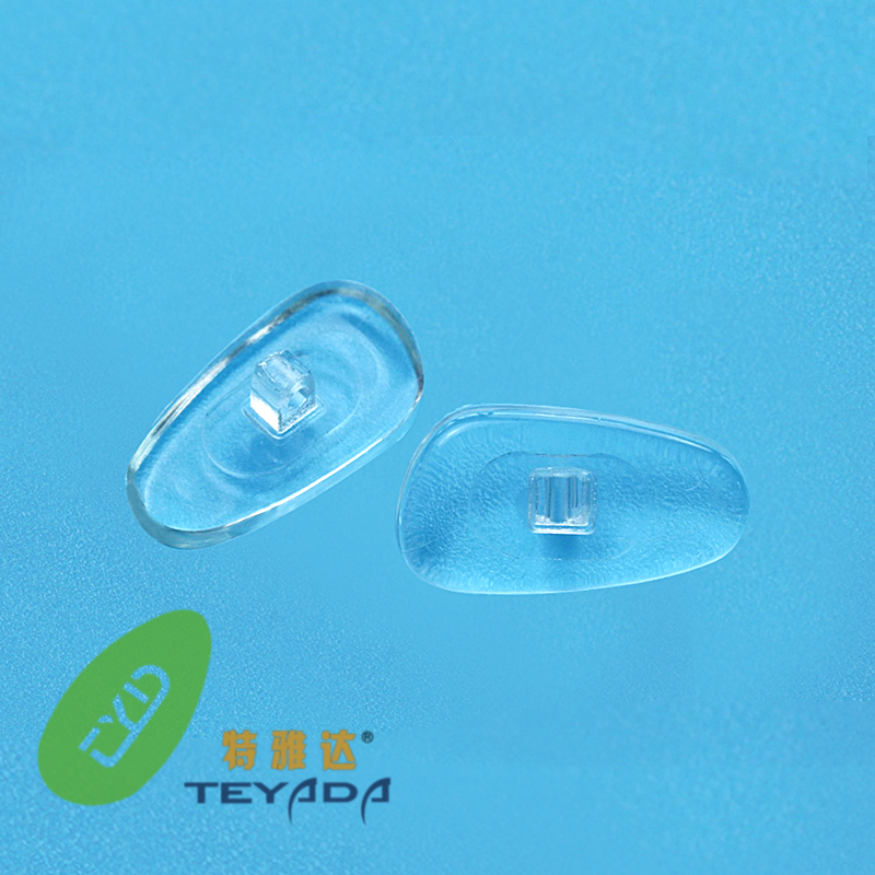 T-164 D-Shape Screw/Clip-On Nose Pad