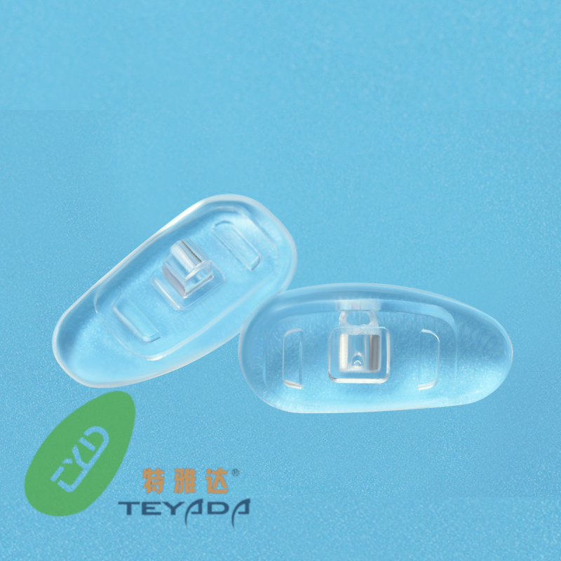 G-408 D-Shape 13.9mm Screw/Clip-ON Nose Pad