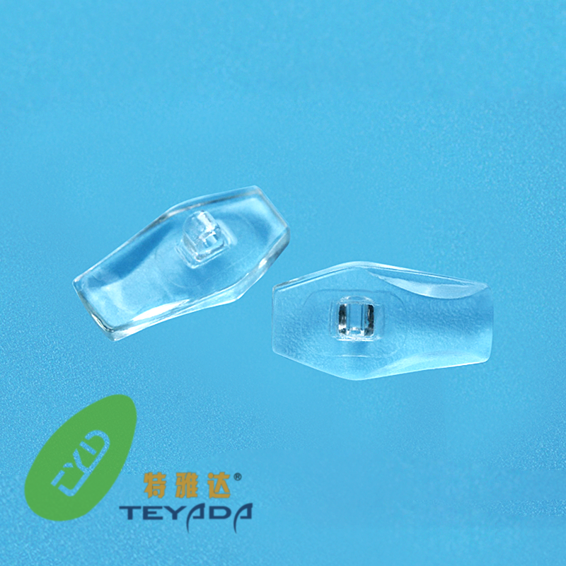 T-124 Rectangle Screw/Clip-On Nose Pad