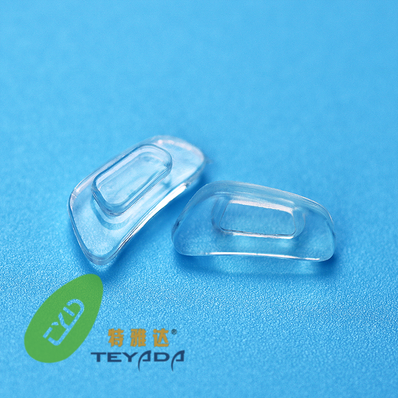 G-219 Rectangular, 12,4 mm, almohadilla nasal tipo botón hacia arriba