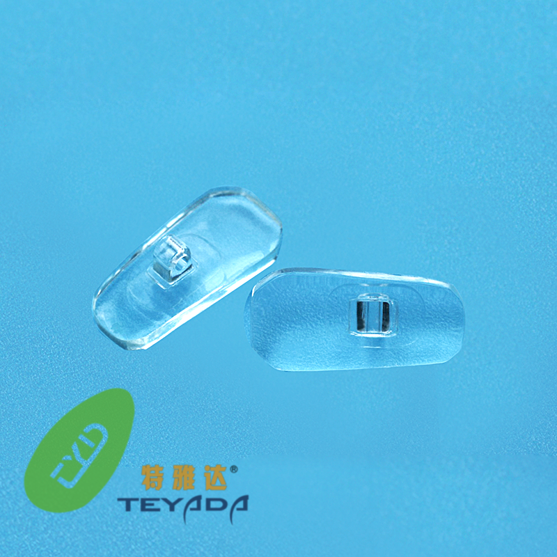 T-184 Rectangle Screw/Clip-On Nose Pad