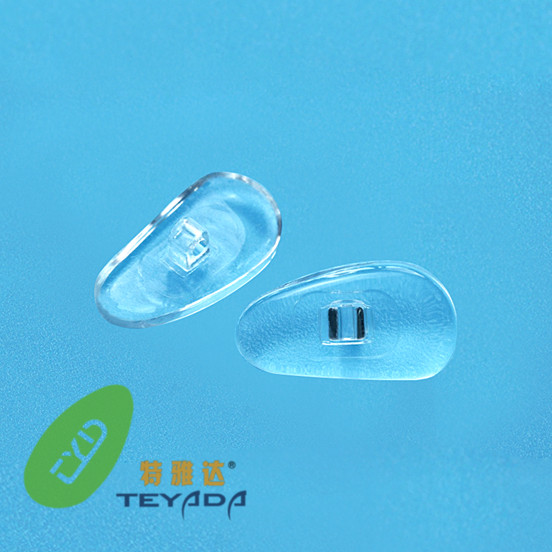 T-168 D-Shape Screw/Clip-On Nose Pad